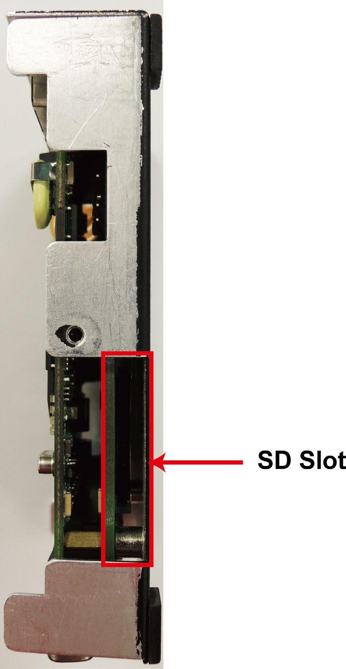Remove two screws on each side of the computer; also remove the four screws beside the serial ports on the bottom panel of the computer.