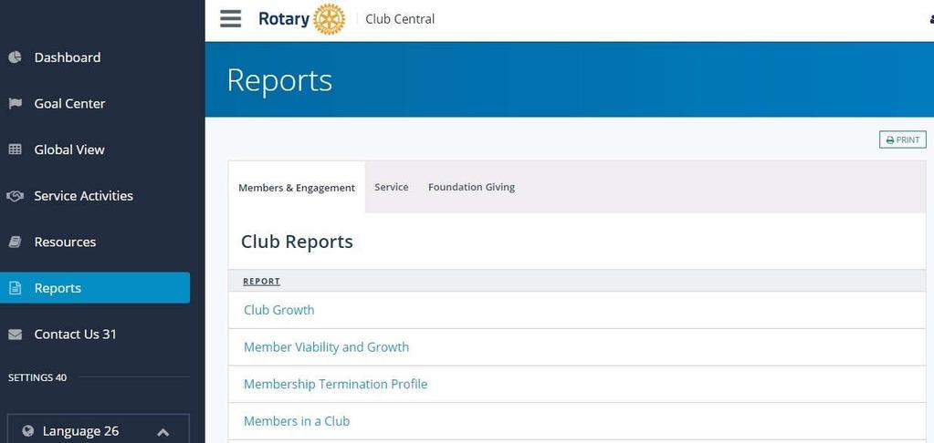5 NAVIGATE TO THE REPORTS OPTION Select Reports.