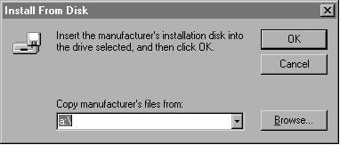 Open the d:\splashwin\english\win95 directory on the Splash CD-ROM, select the file spl95pr and then