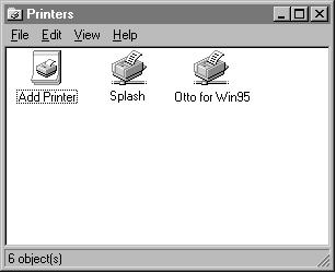 Chapter 2 Printing to Splash After you install the Splash Windows 95/98 Client software and connect to the Splash Server, you can print your documents as PostScript or EPS (Encapsulated PostScript)