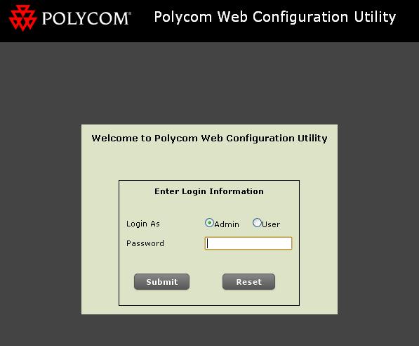 Polycom SpectraLink 8400 Series Wireless Telephone Deployment Guide 3 Enter the phone s IP address in