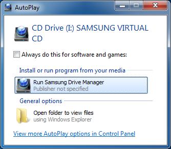 Chapter 1 Starting to Use Samsung Drive