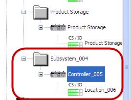 This adjustment distributes I/O so there are no controller overloads. You might also have added a third controller to the Reactors subsystem and added the extra I/O to that controller.