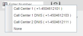 To open a URL for any call: In the Call Console, click the Web Pop URL button for the target call. 6.8.