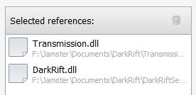 In the Solution sub window in Monodevelop (left hand side for me) right click references and press Edit References... 5. Select the.