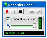 This should be loaded onto your system when you record the session.