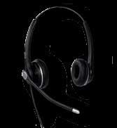 Headsets A100D Binaural design with superior wideband sound 300 flexible