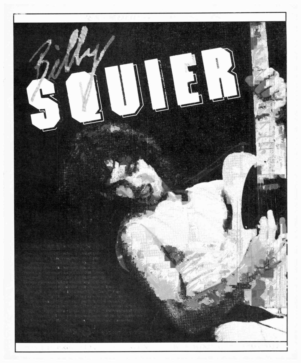 P1ESTII/0013 ONE PRESENTS SUPERSTAR CONCERT SERIES proudly presents 9C miiutes of bone-orunching rock & roll by singer/cuitanst Billy Scuier the weekend of SaLirday, March 30 on