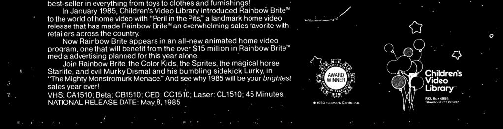 1985 will be your brightest sales year ever!