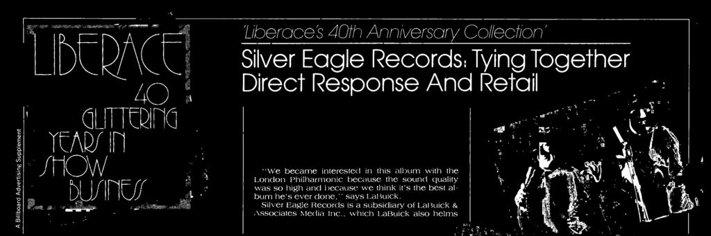 , which has released the LP in a licensing deal with Liberace's label, AVI Records.