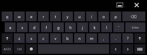 Entering text with the input panel or on-screen keyboard You can use different methods to enter text with your C5m/F5m to fit your needs.