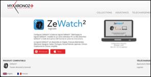 Set-up with a computeur Windows Windows PC or Mac users Mac ----------------------------------------------- Download ZeBracelet 2 software for PC or Mac, available on MyKronoz website