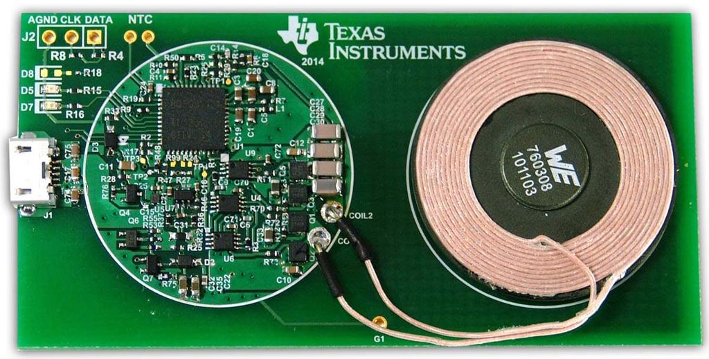 Test Report January 2015 TIDA-00334 Test Report Bill Johns BMS/WLPC Abstract TI design TIDA-00334 wireless power supply transmitter is an application of the bq500212a IC in a small form factor design