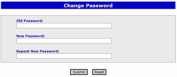 6.6 Change Account Password For security purposes the ETS application will force the password to change every 90 days as part of the Department of Energy security policy.