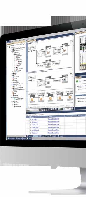 UniLogic Top Features UniLogic Studio provides a unified environment for hardware and communication configuration, Ladder, and HMI applications. All-in-One.