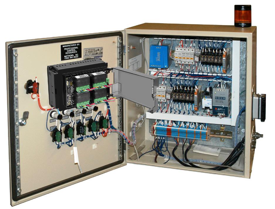 Flex is the most powerful standalone HMI + PLC or Smart HMI ith I/O for your existing plant PLCs.