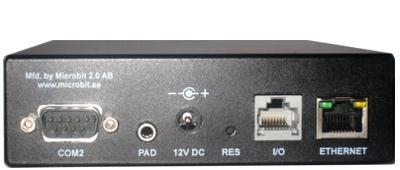 Bck COM Control-RRC COM is used to connect to PC COM port (RS-3). It hs femle connector which mkes it possible to use stright cble between RRC nd PC.