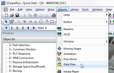 EZware Quick Start Guide 36 19. Place the previously created thermometer group into the project. From the top menu bar select Library -> Group -> Call up Library.