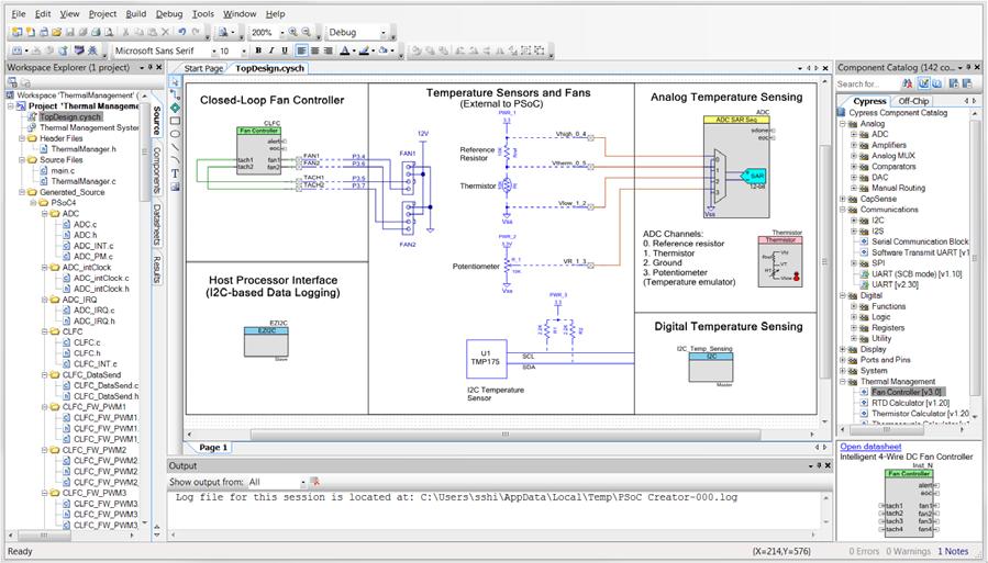 Introduction 1.3 PSoC Creator PSoC Creator is a state-of-the-art, easy-to-use integrated design environment (IDE).
