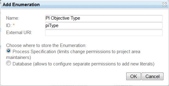 WORK ITEM ENUMERATIONS You must first create some new enumerations and update existing ones before configuring the work item types and attributes. 1. In the My SAFe V4.
