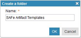 Select the SAFe Terms folder, right-click and
