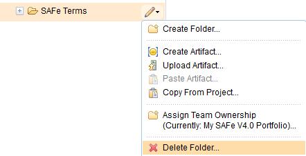 Check the Delete the folder and all its contents,