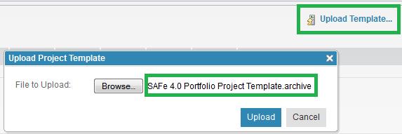 You have completed the SAFe V4.0 configuration for Rational DOORS Next Generation. RATIONAL QUALITY MANAGER TEMPLATE CONFIGURATION CONFIGURE RQM PROCESS TEMPLATE (BROWSER) 1.