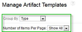 Select the SAFe Team Test Plan Template and click Copy Template on the Action