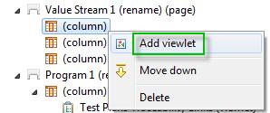 6. Expand the Program 1 (rename) (page) and duplicate the viewlets that are on the Program 1 (rename) page by performing the following steps for each viewlet: a.