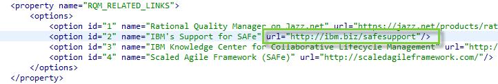 On the IBM s Support for SAFe line, change the url to http://ibm.biz/safesupport 4.