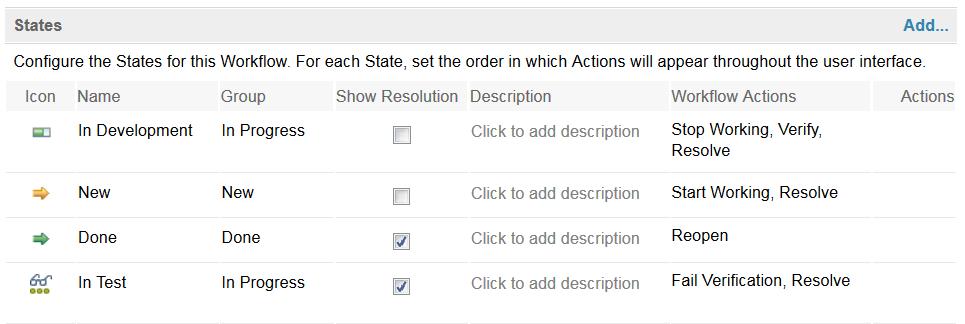 31. Click OK. Ignore the error about no start action we re getting there! 32. Specify these Resolutions and Icons by clicking the Add option in the Resolutions section and adding each one: 33.