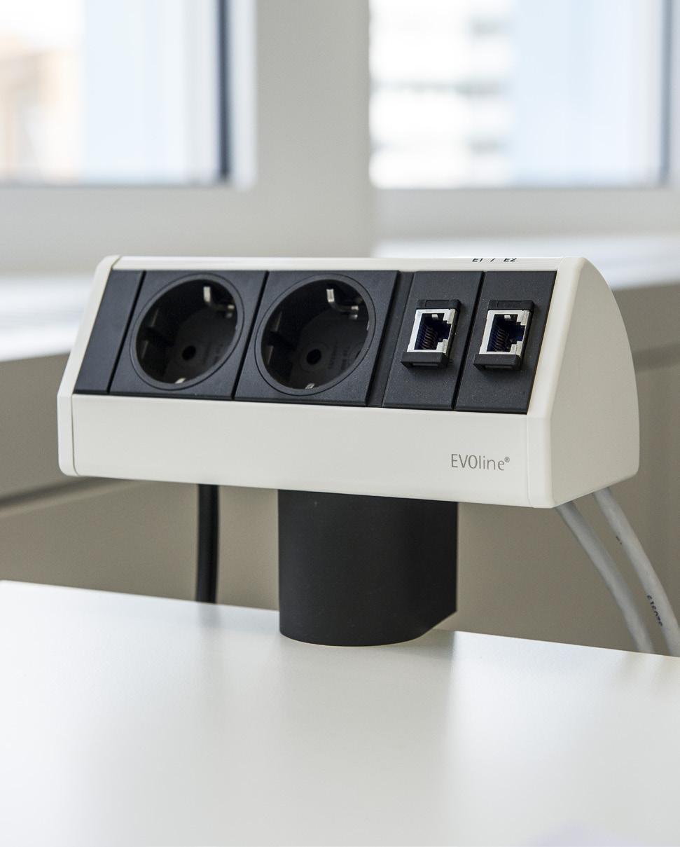 Floor outlets rarely ever provide the number of outlets needed at modern workspaces.