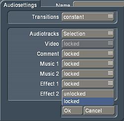 Project Settings Menu Audio Transitions Setting: Constant vs. Lowered? AVCHD: Working with this newer HD format on my Bogart OS editor How do I Import HDV on my Casablanca?