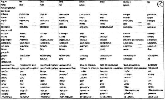 60 INSTALLATION SHEET Glossary of words and terminology used