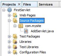 Replace the starting content of AddServlet.java with that shown.