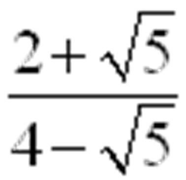 Example 5: Simplify Multiply top and bottom by the conjugate of the denominator,.