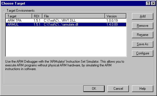 292 CHAPTER 12 12.3 Setup for various debuggers Setup for various debuggers The J-Link RDI software is an ARM Remote Debug Interface (RDI) for J-Link.