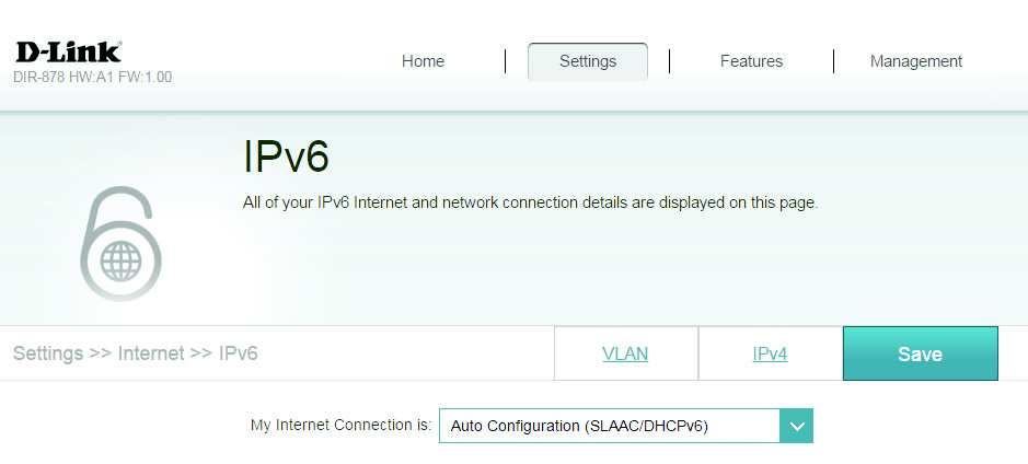 Section 4 - Configuration Auto Configuration (SLAAC/DHCPv6) Select if your ISP assigns your IPv6 address when your router requests one from the ISP s server.