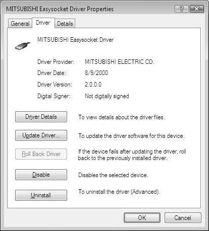 3.4 Updating the USB Driver In Windows Vista R or later, if installing that is incompatible with each operating system before installing each operating system compatible, updating the USB driver is