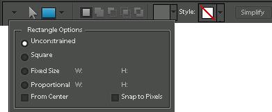 To draw a rectangle, square, or rounded rectangle: 1. Open the Editor in the Standard Edit workspace. 2. In the Tools palette, select the Rectangle tool or the Rounded Rectangle tool.