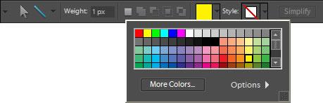 To draw a line or arrow: 1. Open the Editor in the Standard Edit workspace. 2. In the Tools palette, select the Line tool.