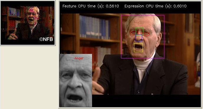 INDEXING TOOLS Facial characterization Provides information regarding the facial expression of almost frontal faces.