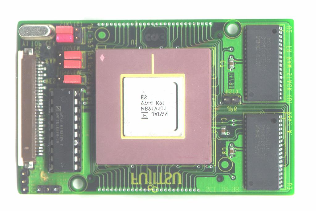 FR30-RAM-Stack-Board Documentation Part-Number: FR-RAM-STACK1-100P-M06 Fujitsu Mikroelektronik