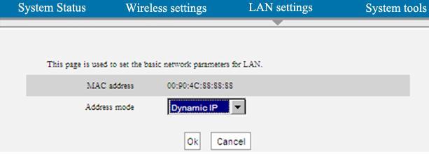6.2 Dynamic IP (DHCP) Select this option only if you have a DHCP-enabled router on your network to assign an IP address to your AP. Otherwise use the static IP option. Note: 1.