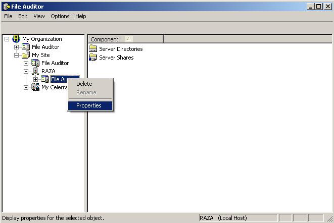 In the left pane, expand the server on which NTP Software Defendex