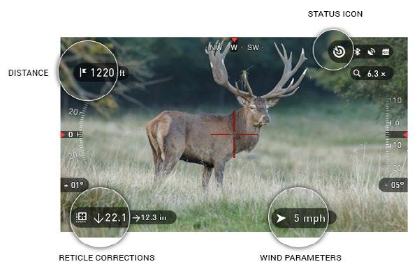 SMART SHOOTING SOLUTION Smart Shooting Solution is a fully integrated Ballistics Calculator that enables your scope to seamlessly adjust its point of impact.