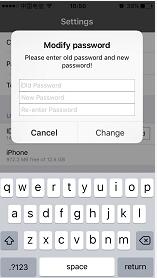 new Click the Settings Select USAGE and click Encrypt password, Please remember it!