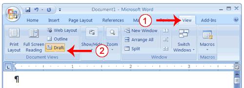 Reading Layout view formats your screen to make reading your document more comfortable. Outline View Outline view displays the document in outline form. You can display headings without the text.