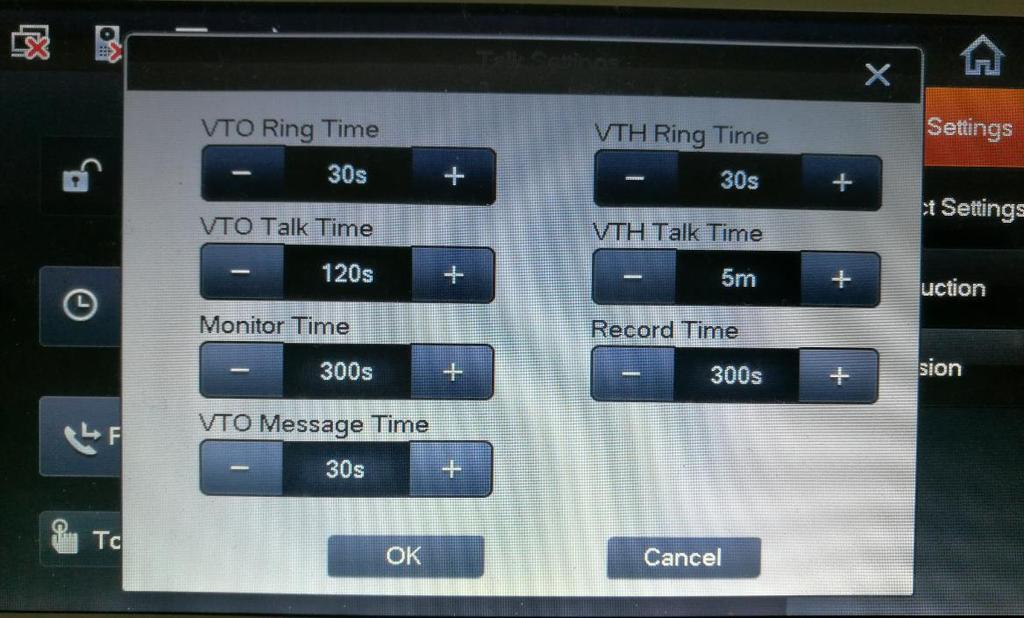 each zone. b) VTH DND mode On VTH, click User Settings>DND configure DND time, see Figure 9-8. Step 6.