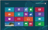 user interface Windows 8 integrates the